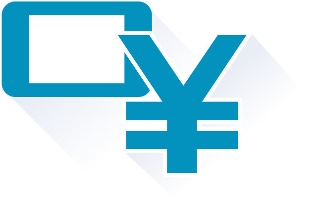 端末と円マークアイコン